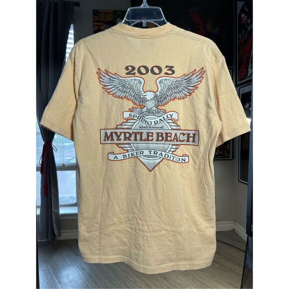 Vintage Y2K Sturgis Myrtle Beach Tee - Picture 3 of 6